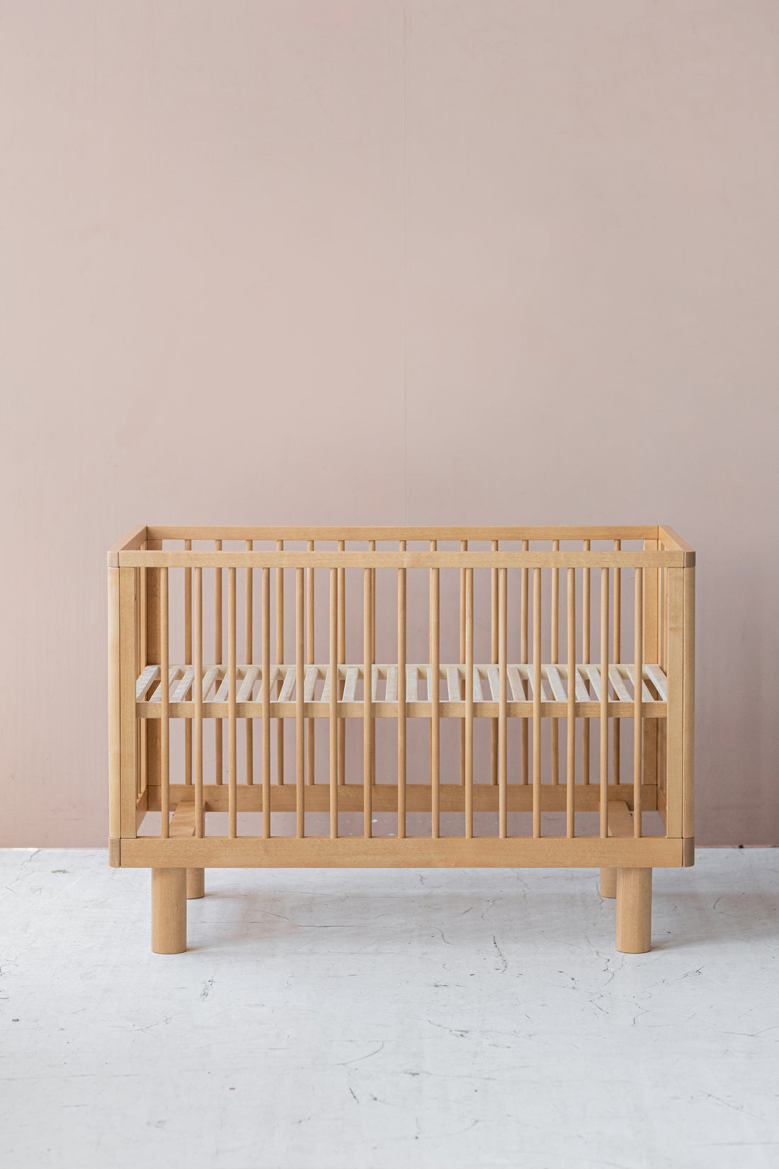 Nox cot in natural wood / PRE - ORDER, shipping on or before 25th of October!