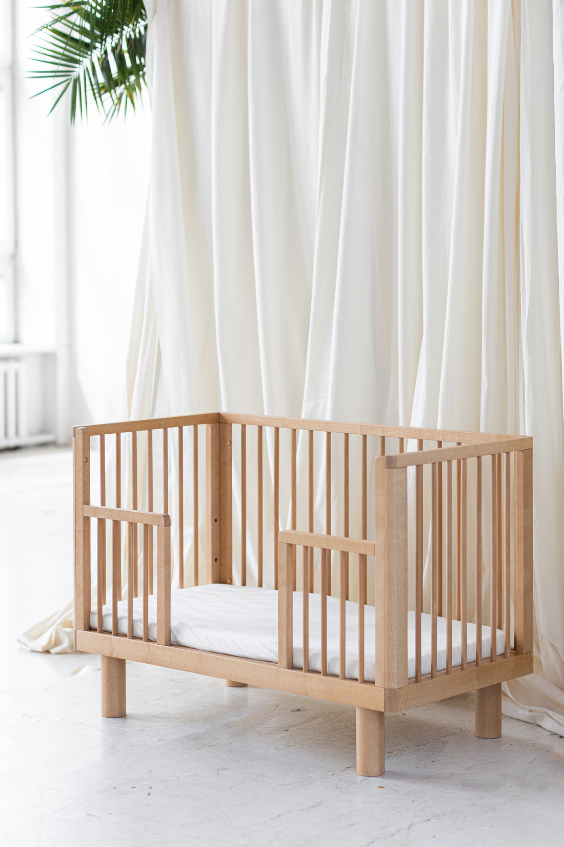 Nox cot in natural wood / PRE - ORDER, shipping on or before 25th of October!